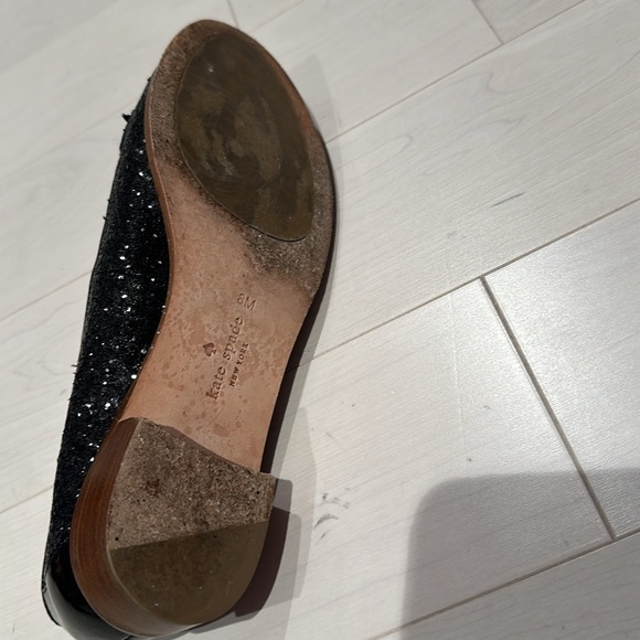 Kate Spade Cora loafer - black glitter - size 8 - Picture 11 of 11